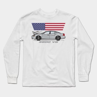 3800 V6 - silver Long Sleeve T-Shirt